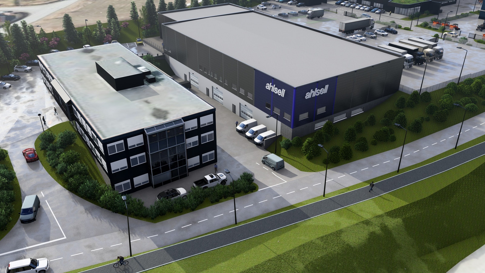 Ledig ca. 1700 kvm i underetasje under Ahlsell i Teglverksveien 3 og ca. 1000 kvm i underetasje Teglverksveien 1 Galleribilde