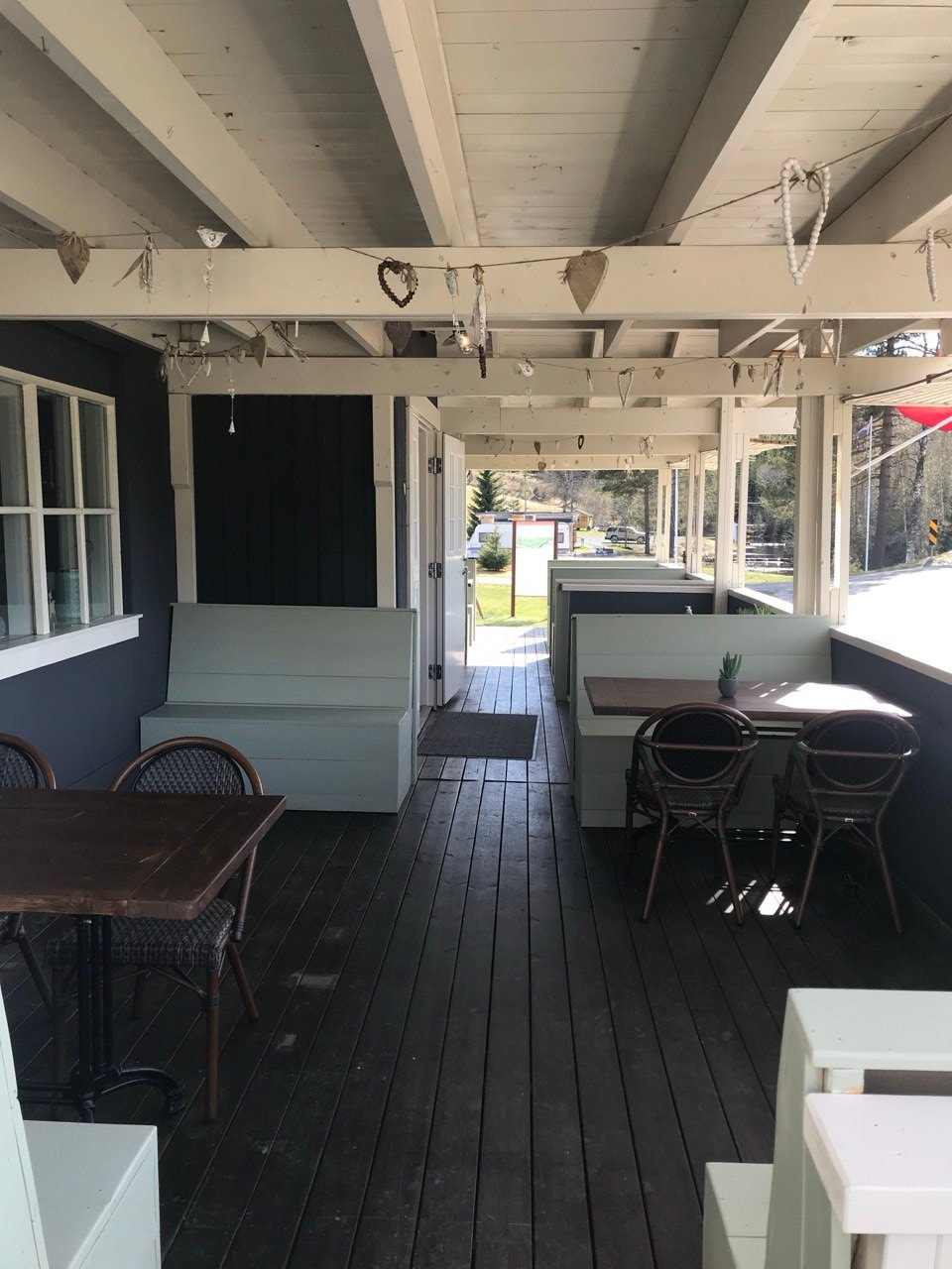 Uteplasser på restauranten Galleribilde