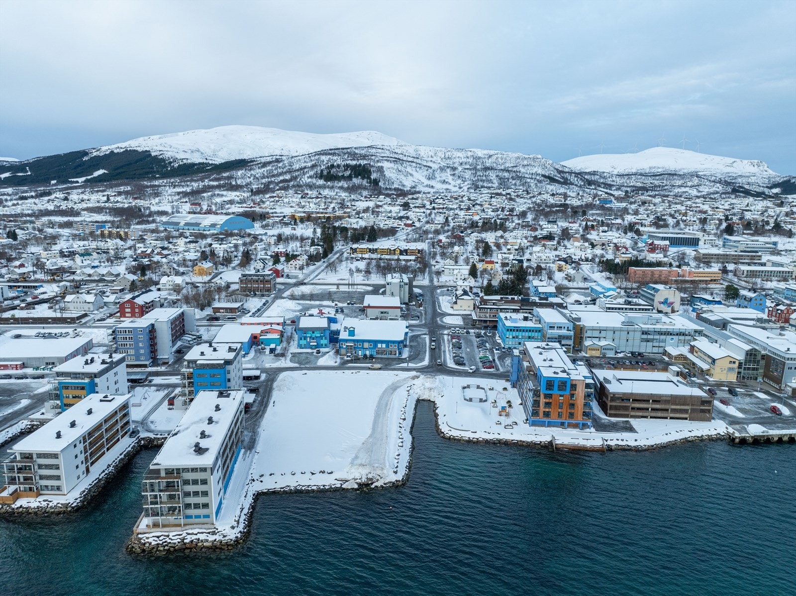 Sentral beliggenhet på Sortland. Galleribilde