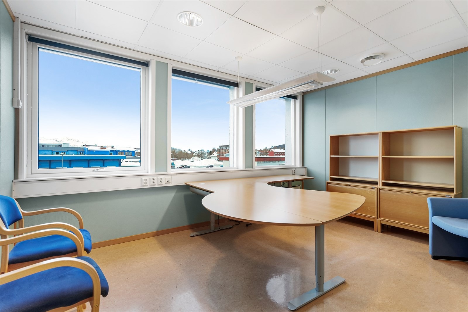 Kontorer med utsikt. Galleribilde