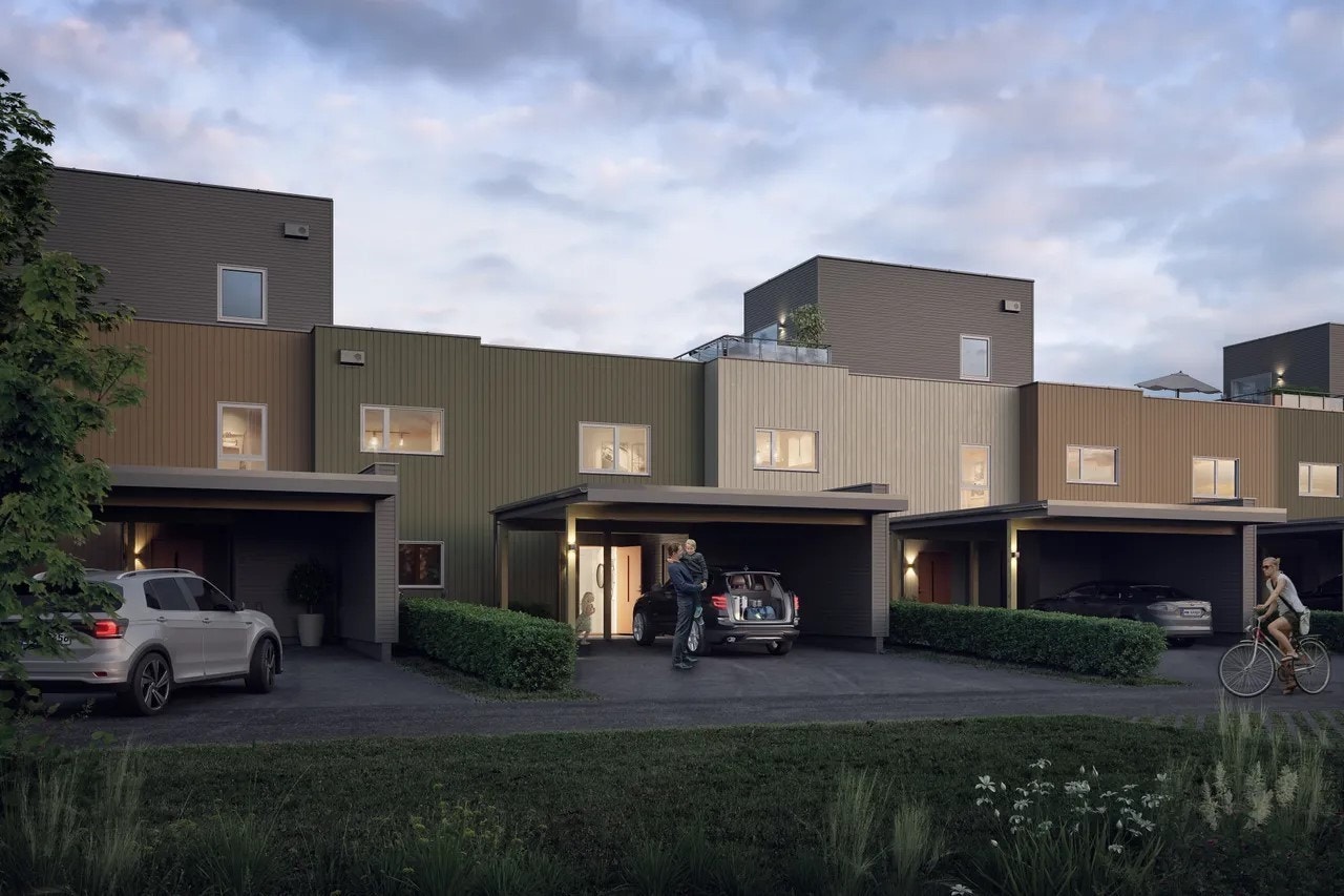 God plass til inntil 4biler ved eget inngangsparti Galleribilde