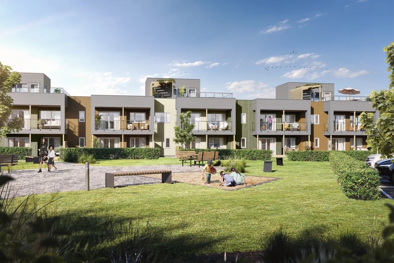 Moderne og flotte boliger Galleribilde