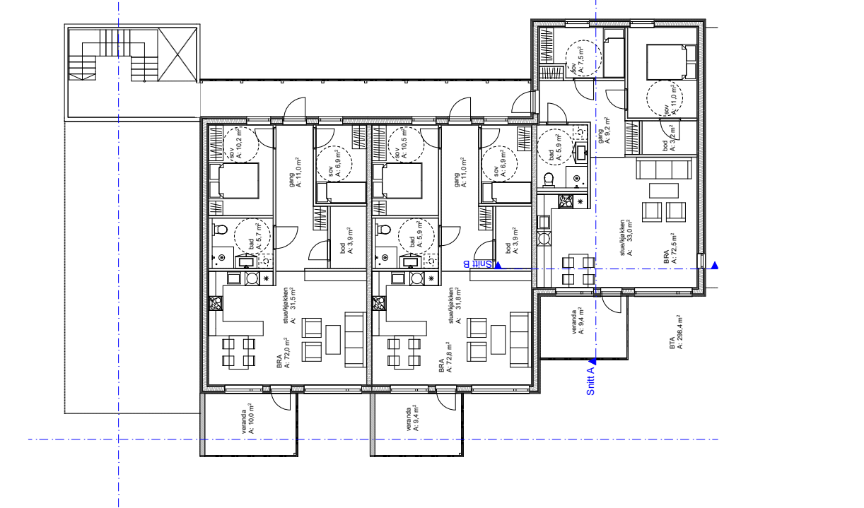2. etasje - endringer kan forekomme. Galleribilde