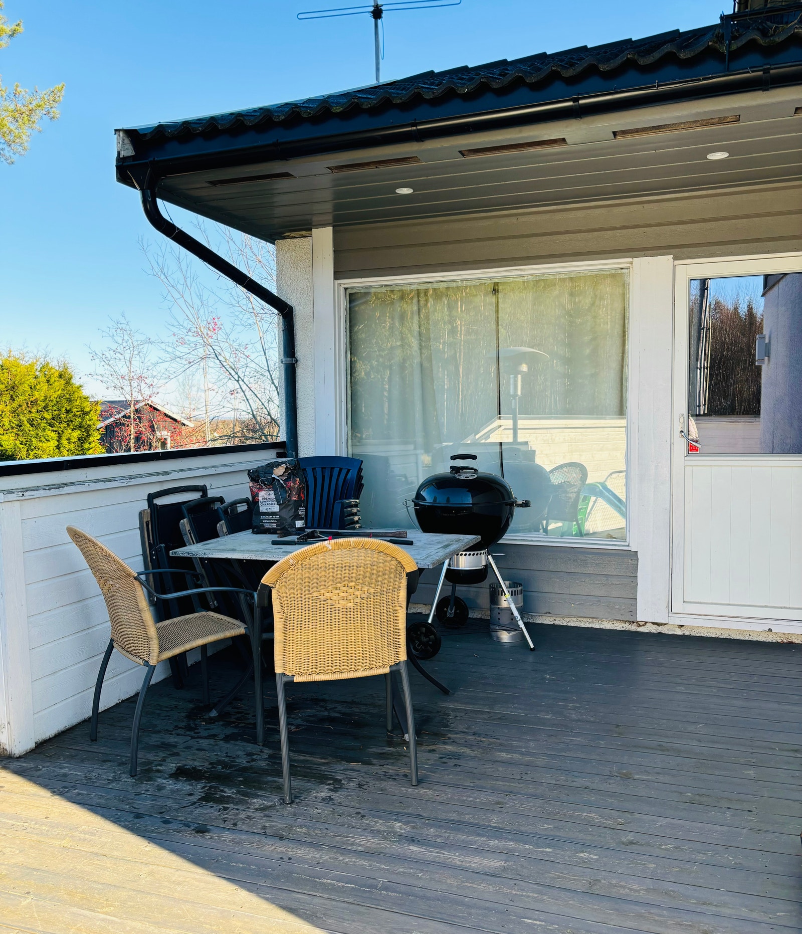 Terasse/grillområde Galleribilde