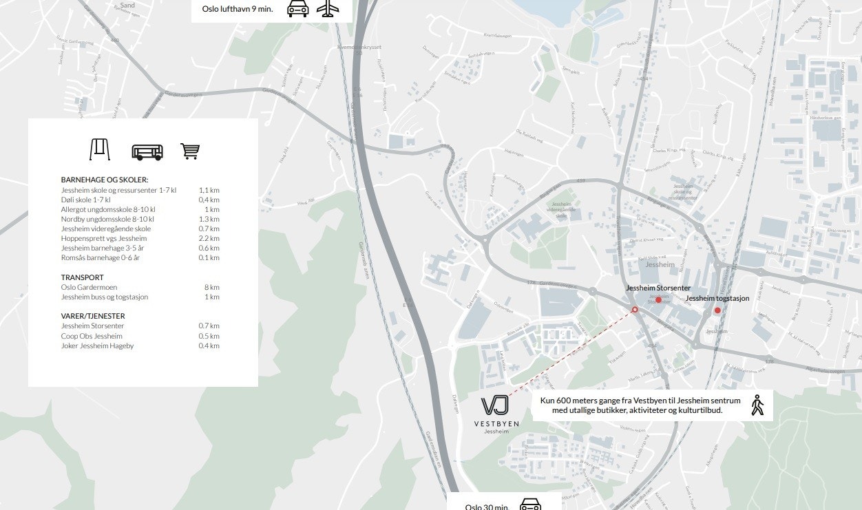 Super sentralt! Galleribilde