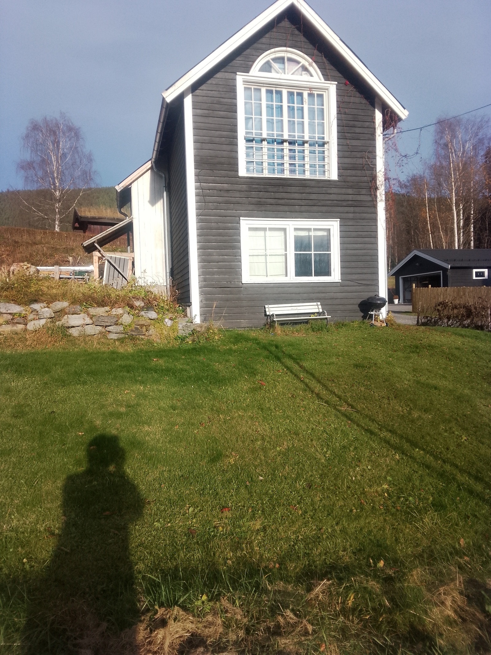 fasade mot hage -sydvest Galleribilde