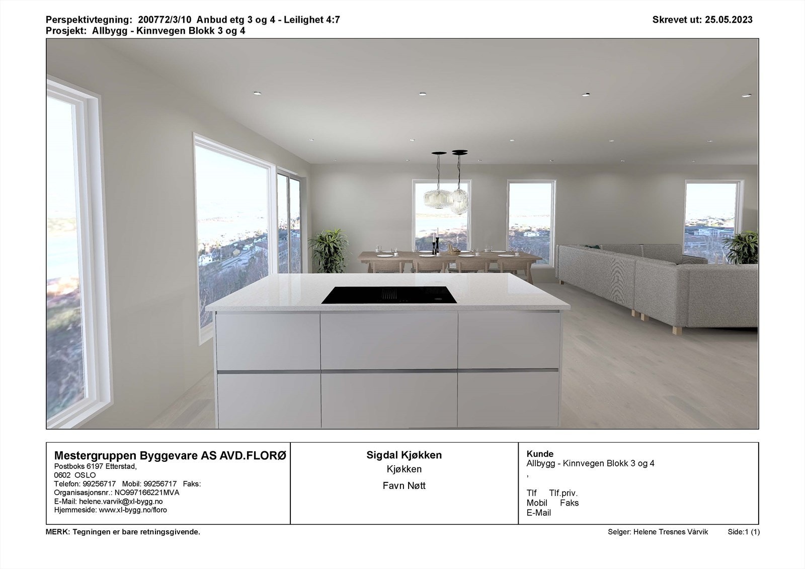 Perspektivteikningar 4 etg leil type 5_Side_4 Galleribilde