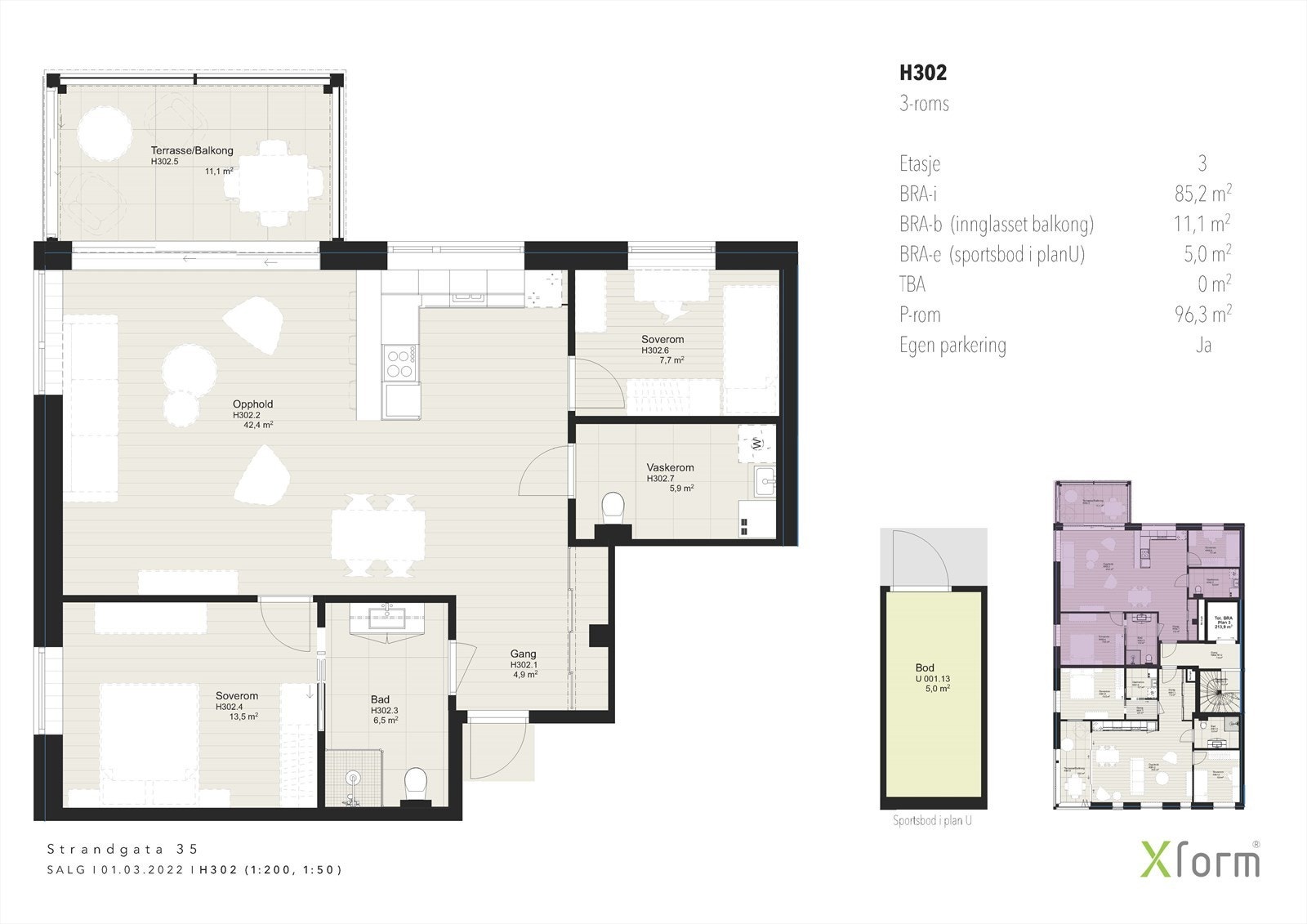 H302 planteikning Galleribilde