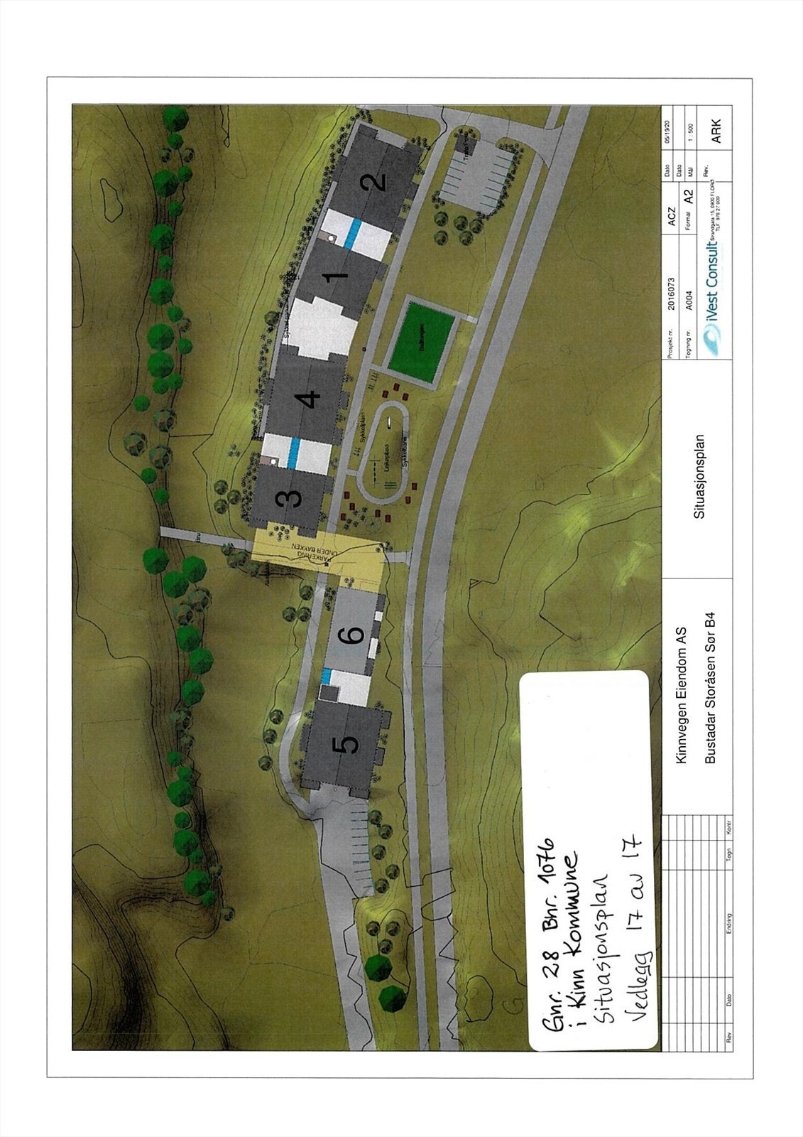 Situasjonsplan Galleribilde