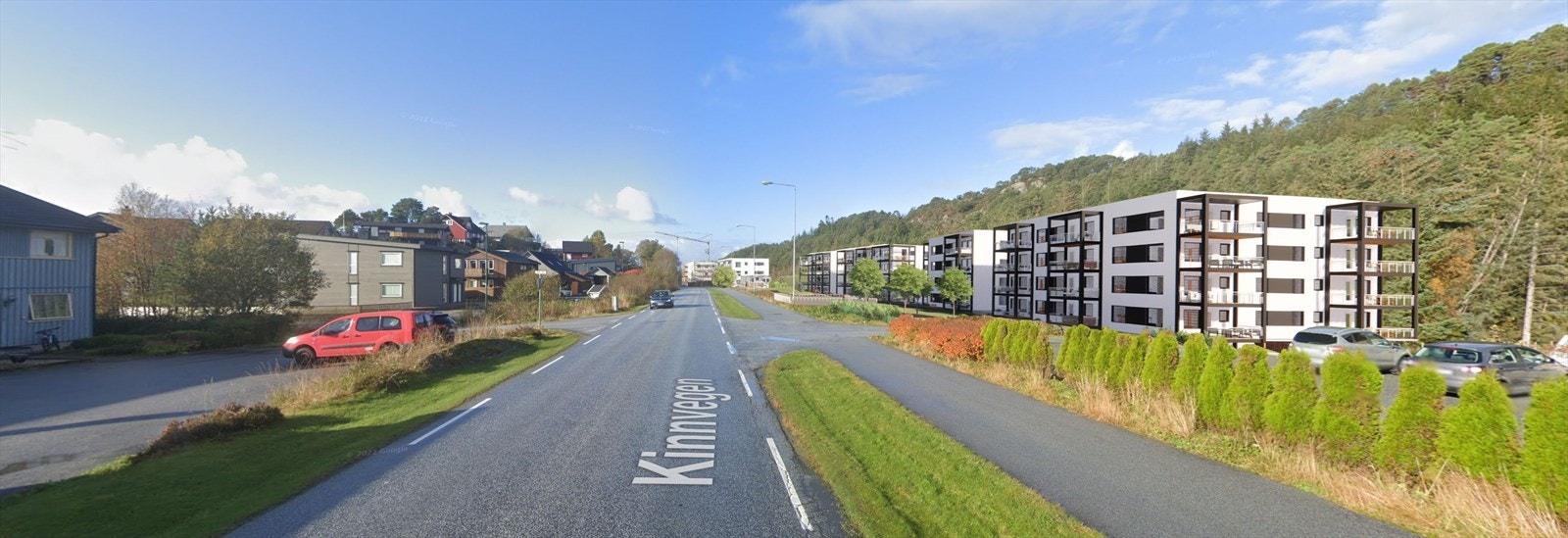 Sameige Kinnvegen Sør ligg sørvendt og solrikt til, like ved Storåsen. Galleribilde