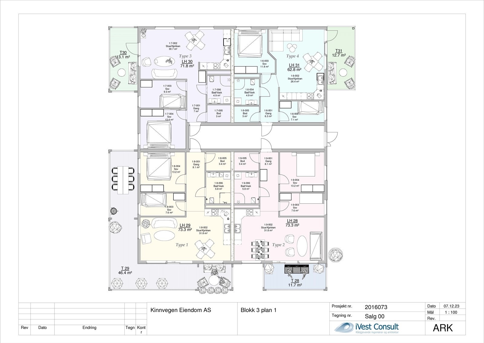 Blokk 3 plan 1 Galleribilde