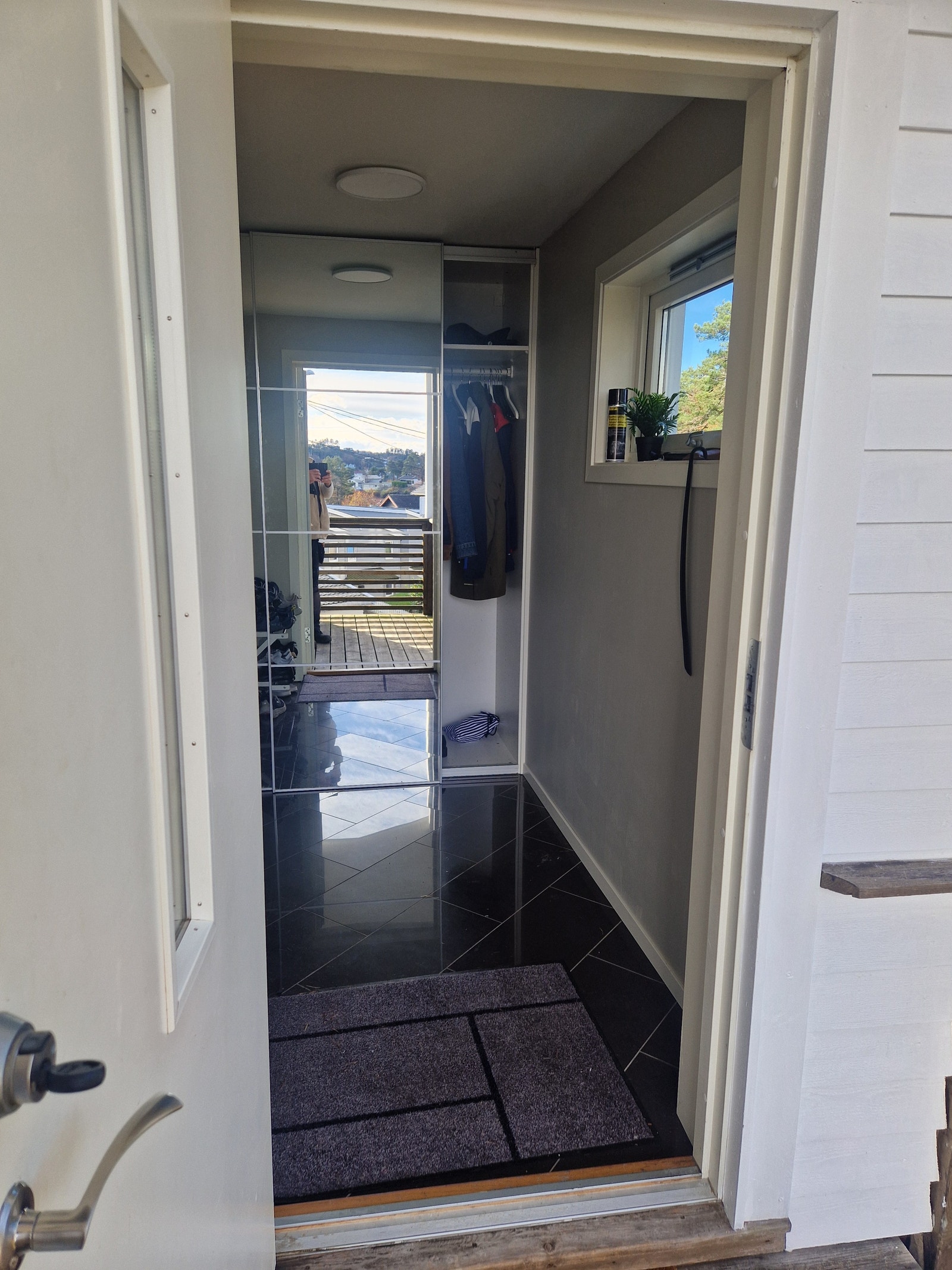 Romslig entré Galleribilde