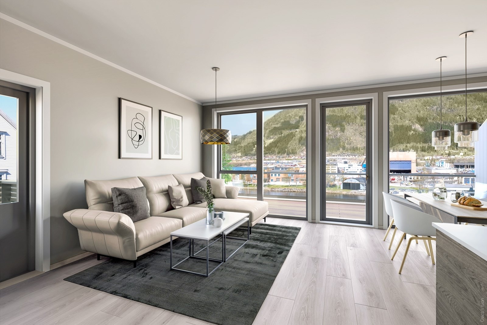 Prosjektert 2-mannsbustad med mange gode & moderne kvalitetar Galleribilde