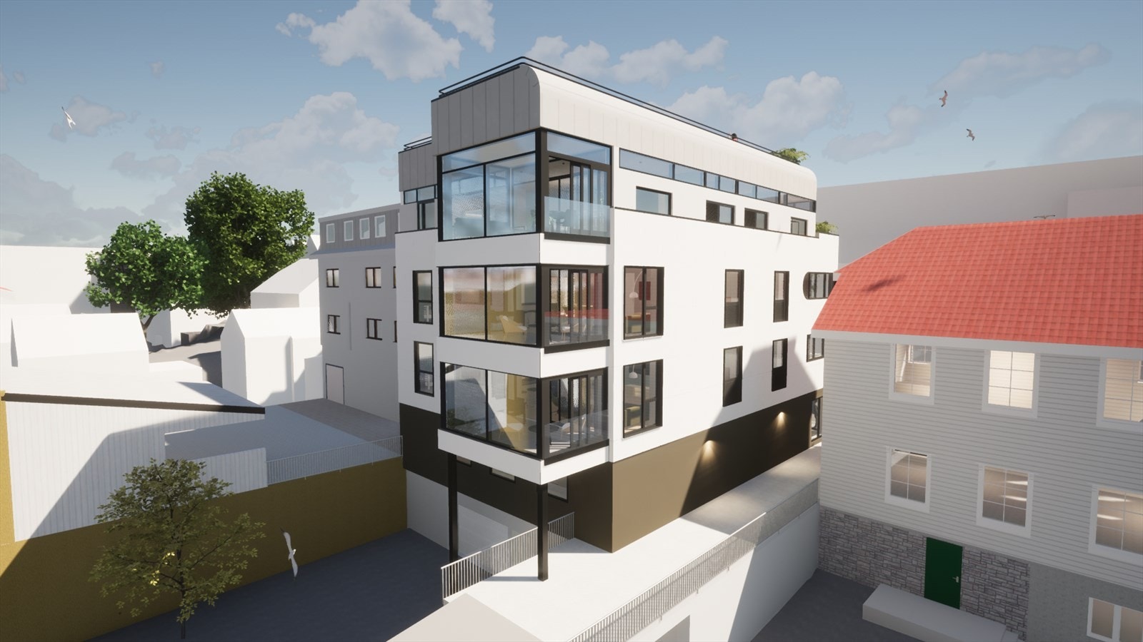 Velkommen til Strandgata 35 - nytt og moderne midt i hjertet av Florø sentrum Galleribilde