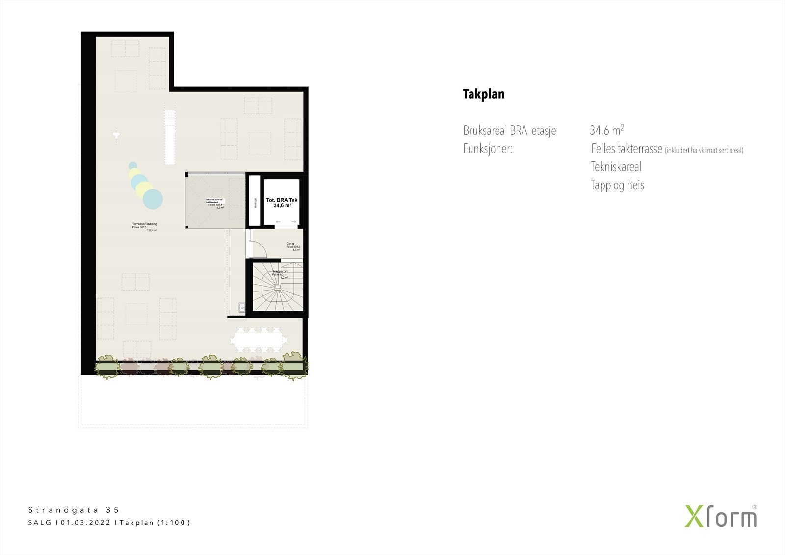 Takplan Galleribilde