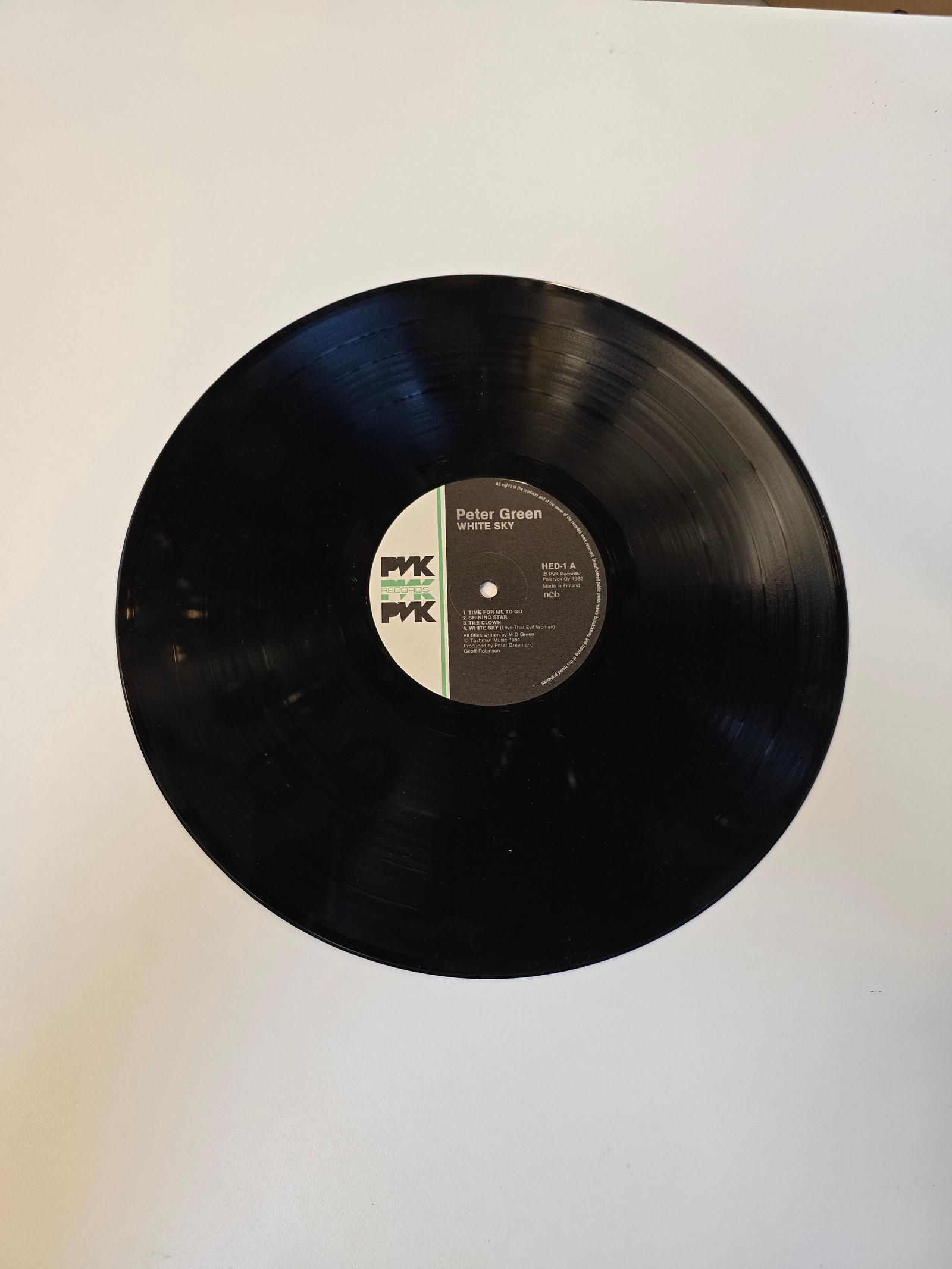 欧LP Peter Green White Sky MOVLP2495 Music On Vinyl /00260 Peter Green – White Sky – Vinyl (LP, Album, Stereo), 1982