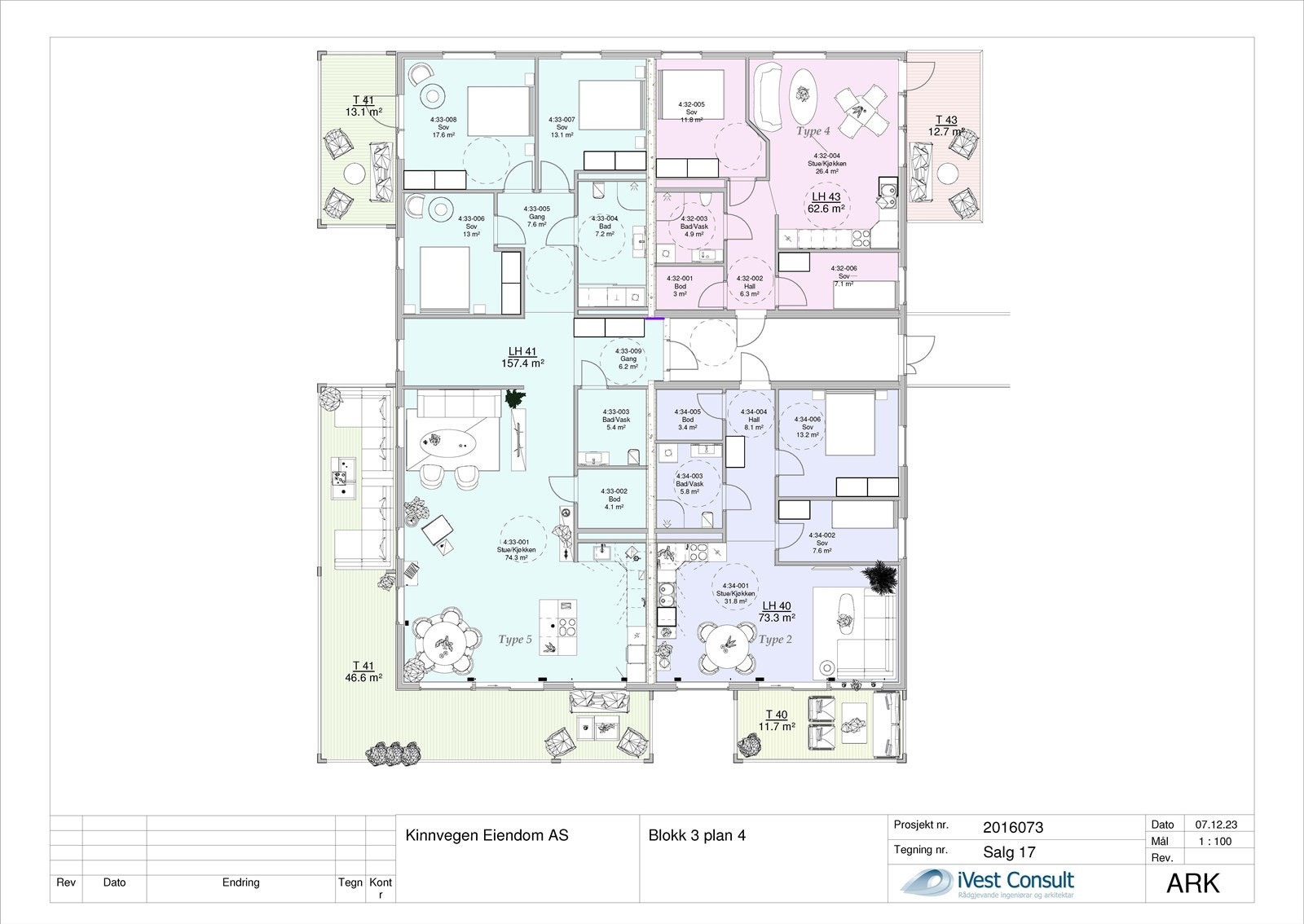 Plan 4 - toppetasjen Galleribilde