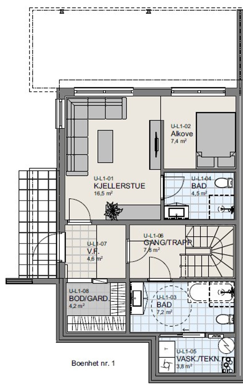 1.etg. snr. 1 Galleribilde