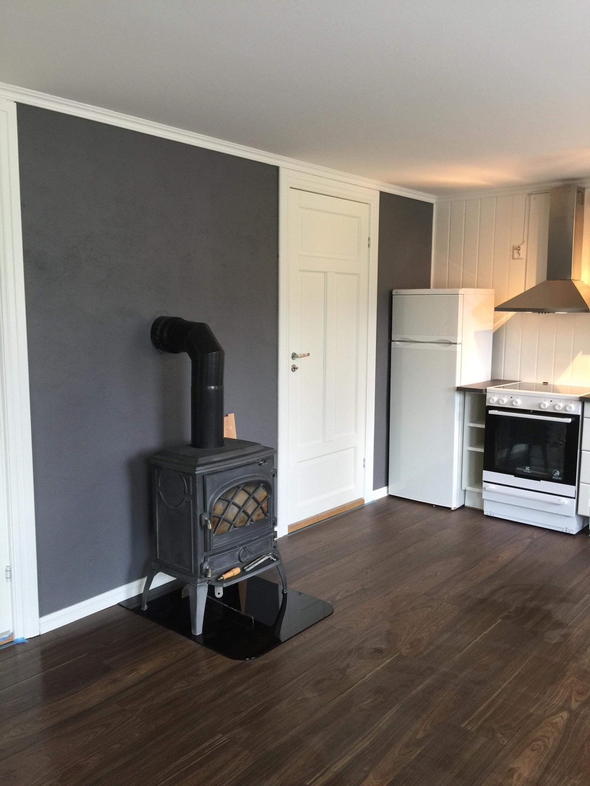 Vedfyring. Galleribilde