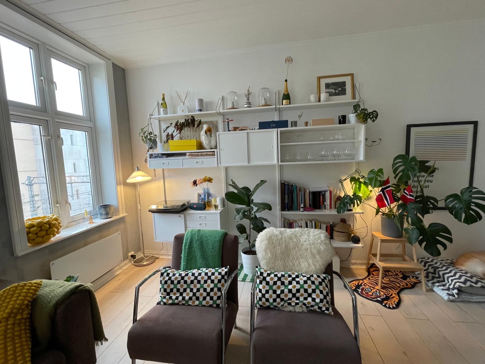 Litt annen innredning av stuen. Galleribilde