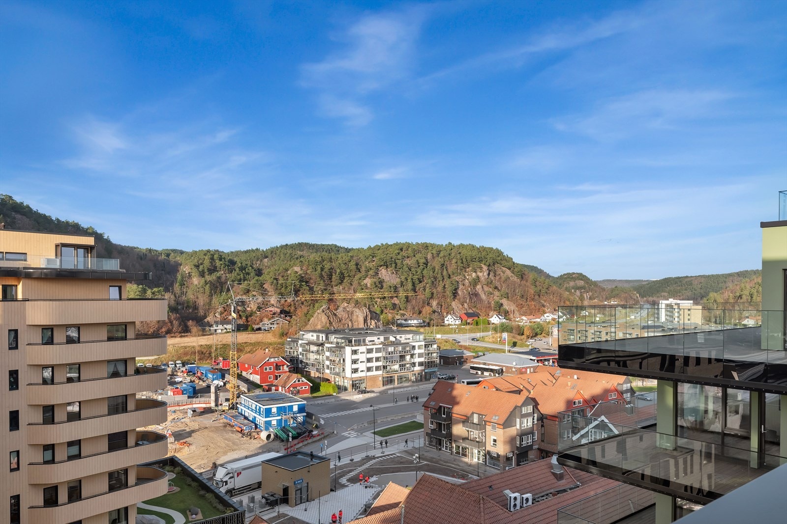 Utsikt fra leiligheten Galleribilde