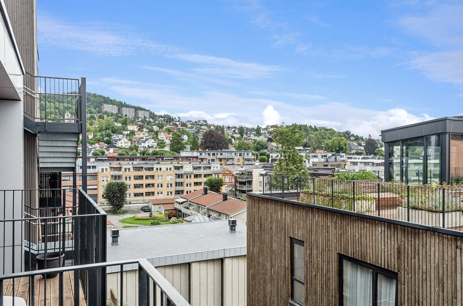 Utsikt til Bragernesåsen. Galleribilde