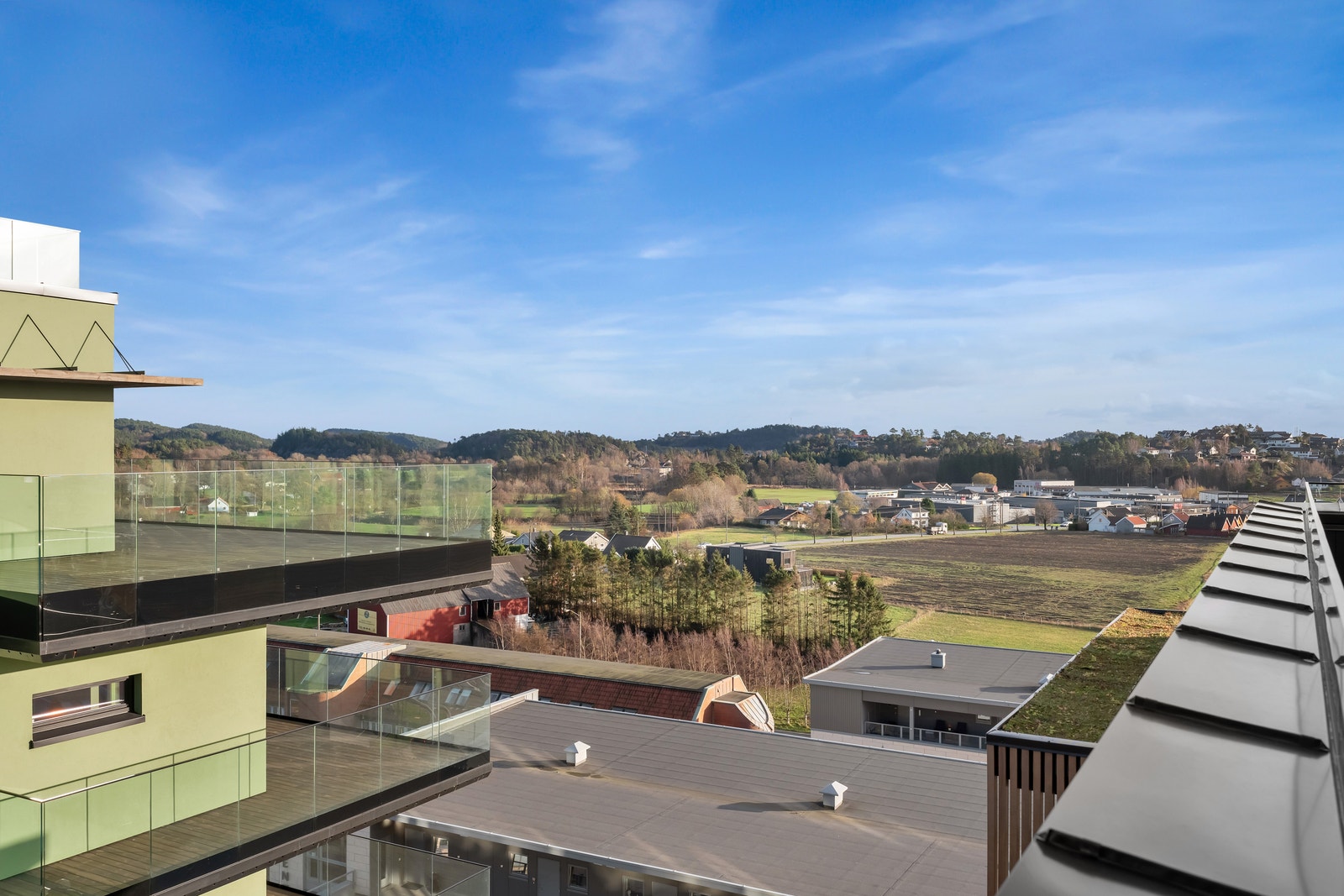 Utsikt fra leiligheten Galleribilde