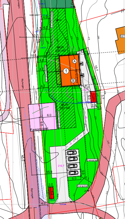 Situasjonsplan Galleribilde