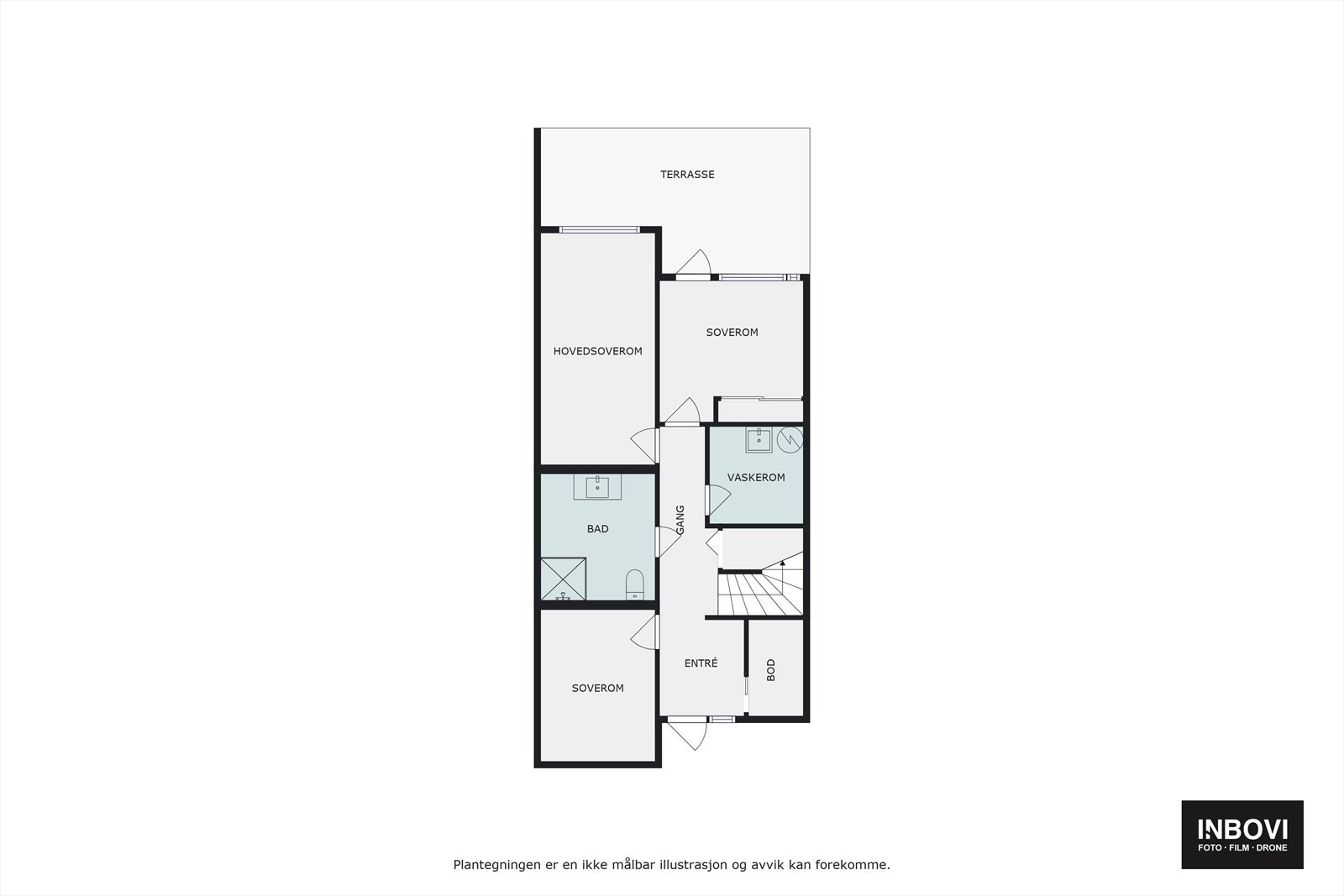 Planskisse 1. etg Galleribilde