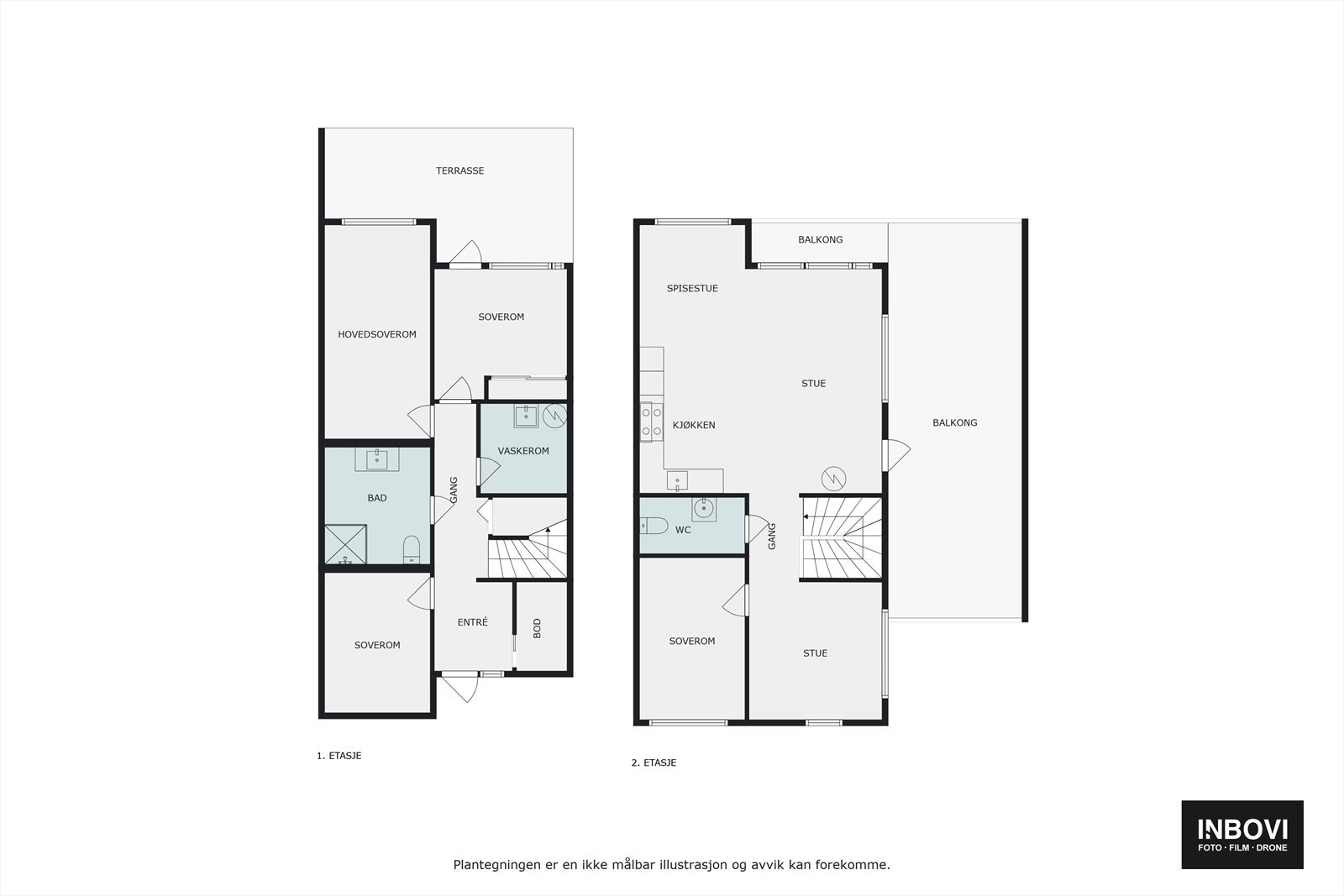 Planskisse Galleribilde