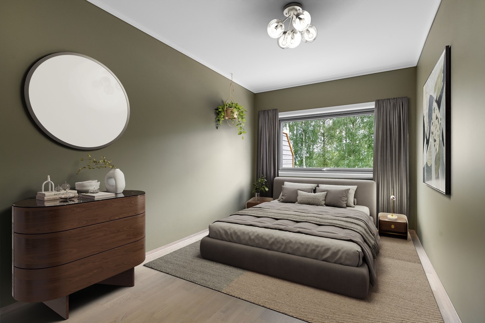 Soverom. Digitalt stylet. Galleribilde