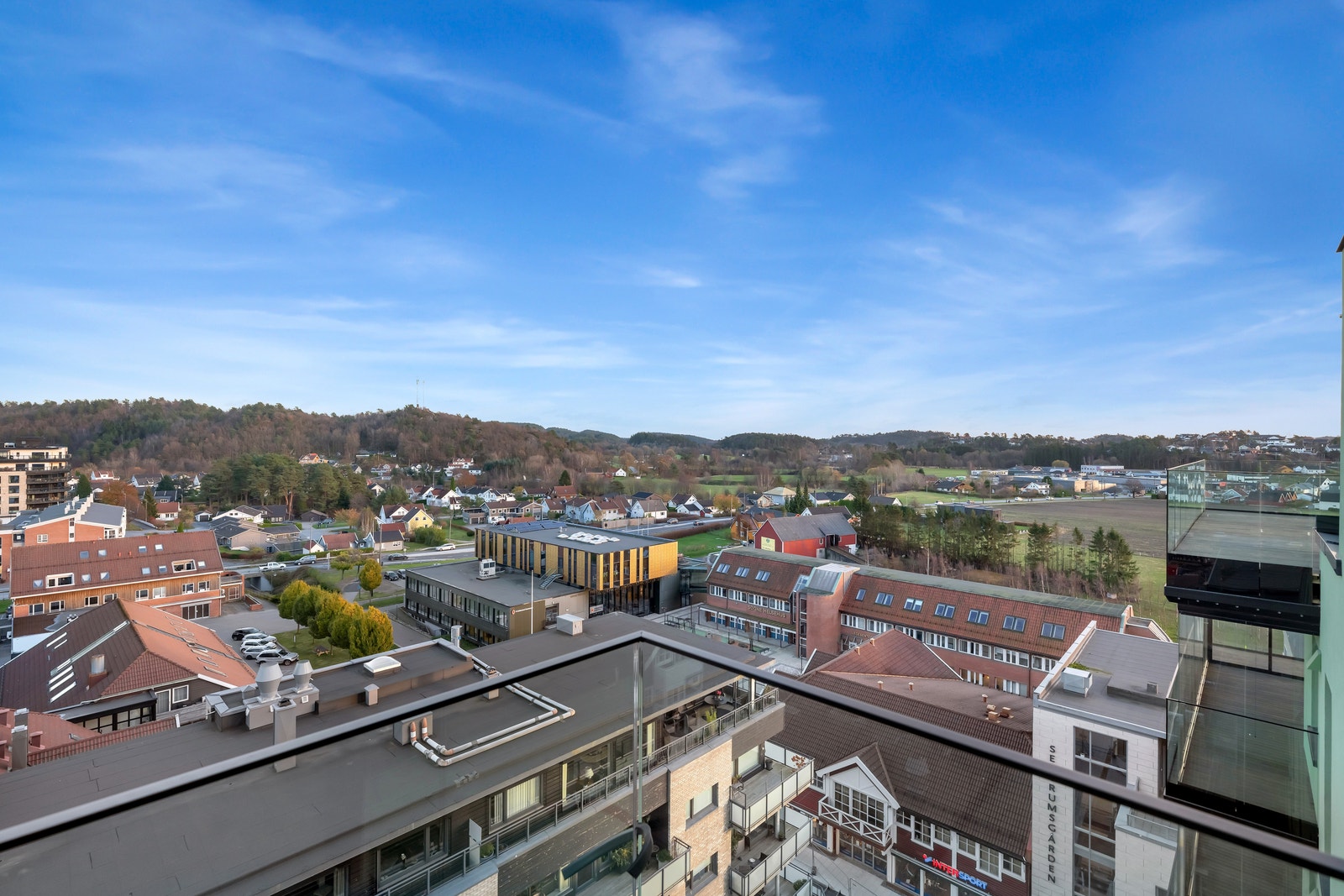 Utsikt fra leiligheten Galleribilde