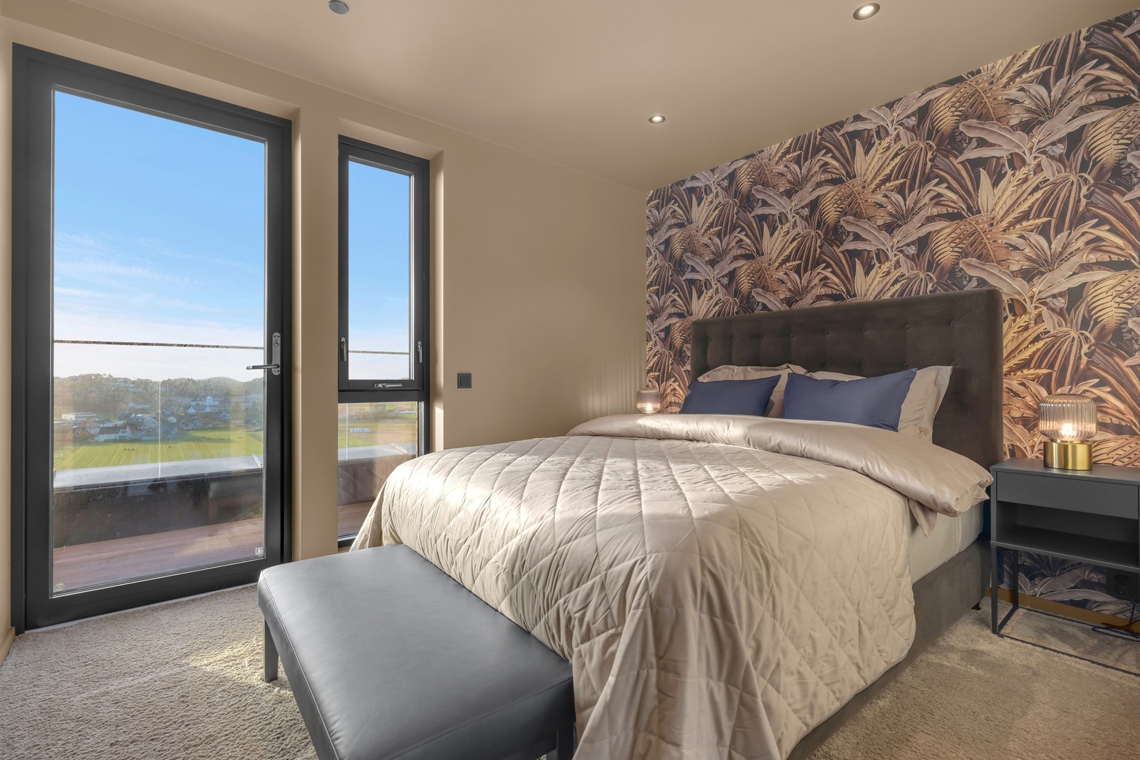 Trenger dine gjester overnattingsplass kan dette hotellrommet leies Galleribilde