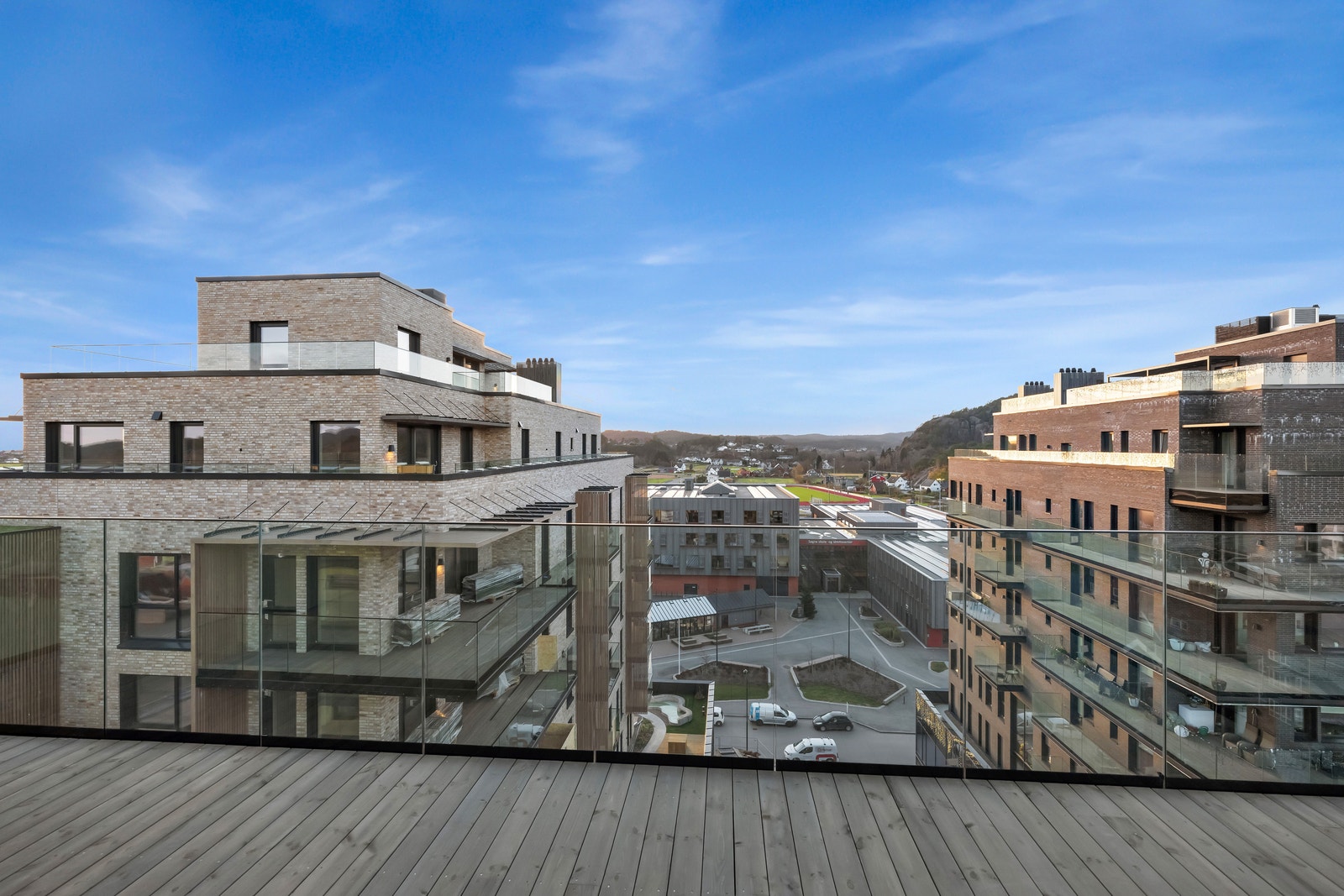 Utsikt fra leiligheten Galleribilde