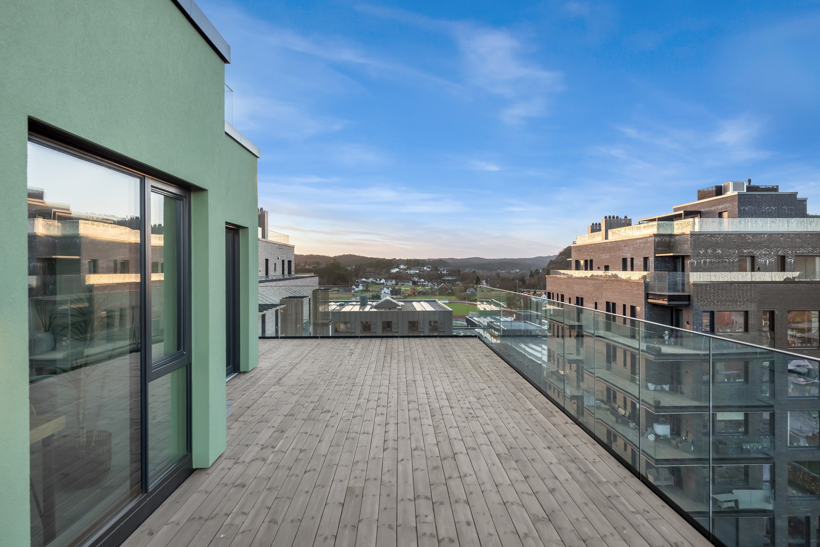 Utsikt fra leiligheten Galleribilde