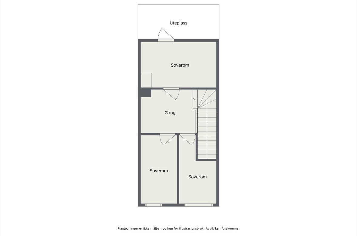 Plantegning 2. etasje Galleribilde