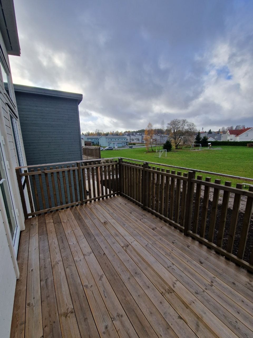 Utsikt fra veranda Galleribilde