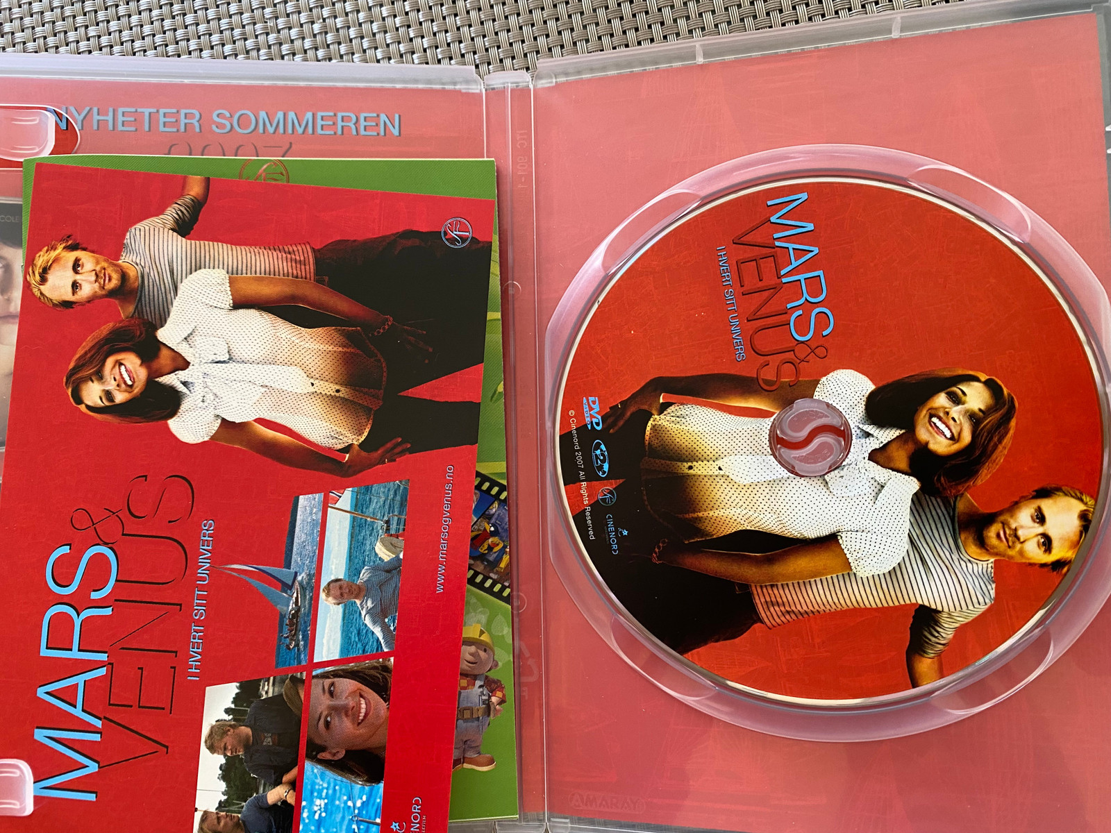 MARS & VENUS PÅ DVD ( I HVERT SITT UNIVERS ) | FINN-torget