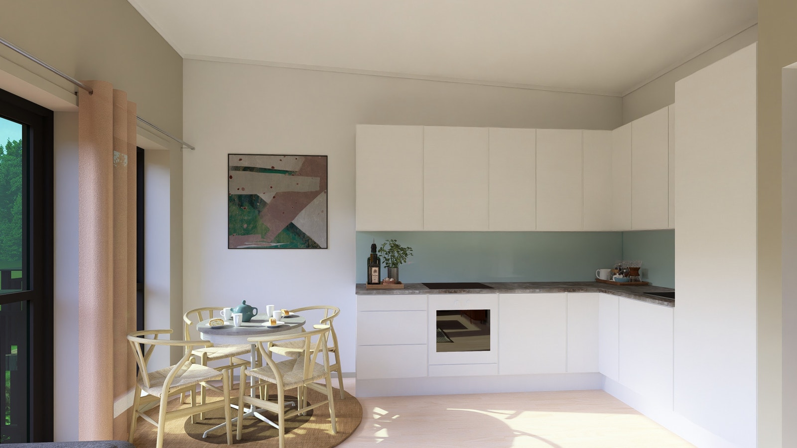 Standard kjøkkeninnredning Galleribilde