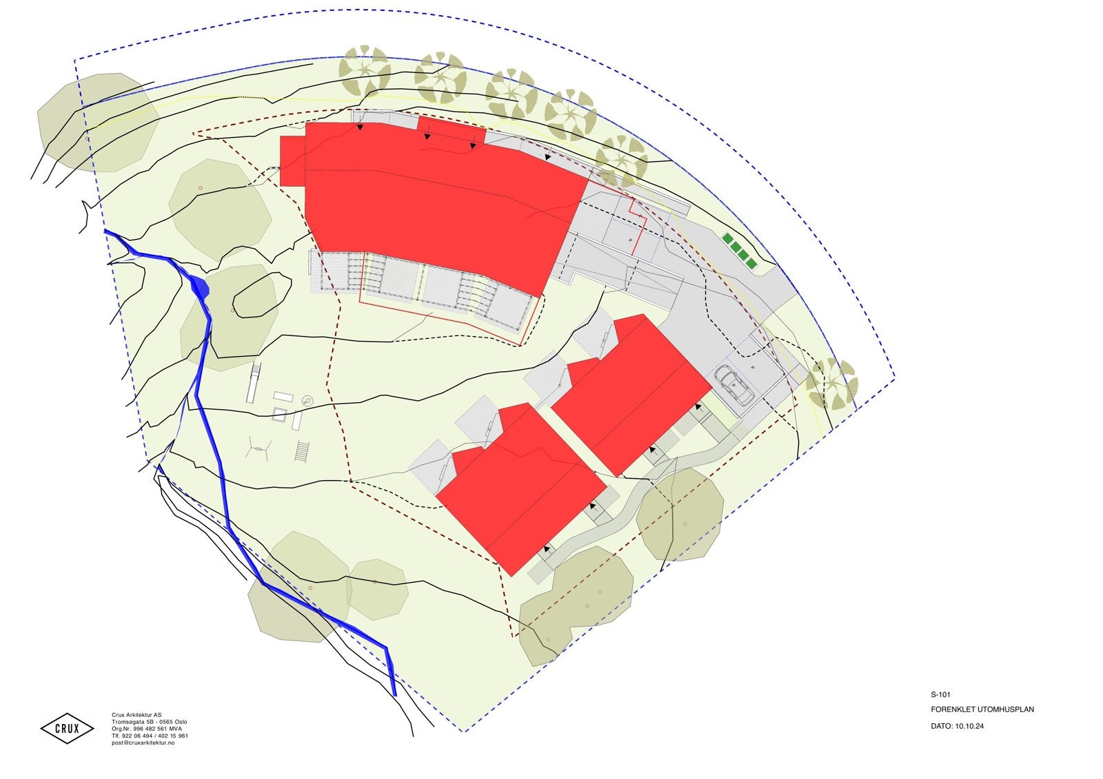 Utomhusplan forenklet Galleribilde