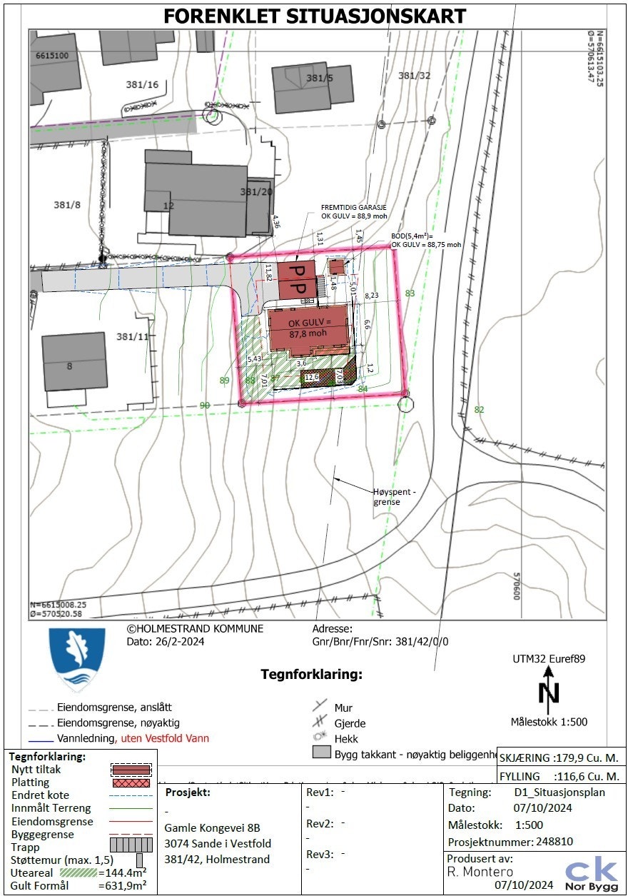 Situasjonsplan Galleribilde