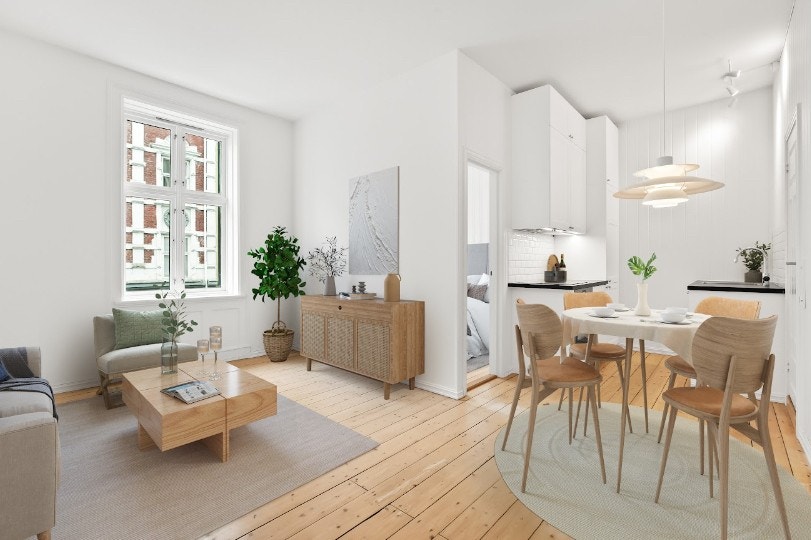 Bilder er stylet. Leies ut delvis møblert (se presisering i annonsetekst) Galleribilde