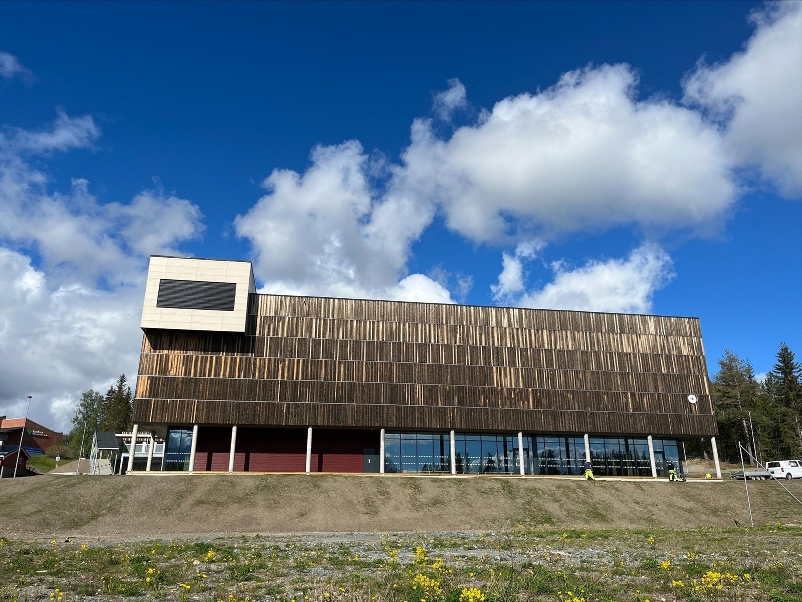 Raufosshallen fra 2022. Foto: Vestre Toten kommune Galleribilde