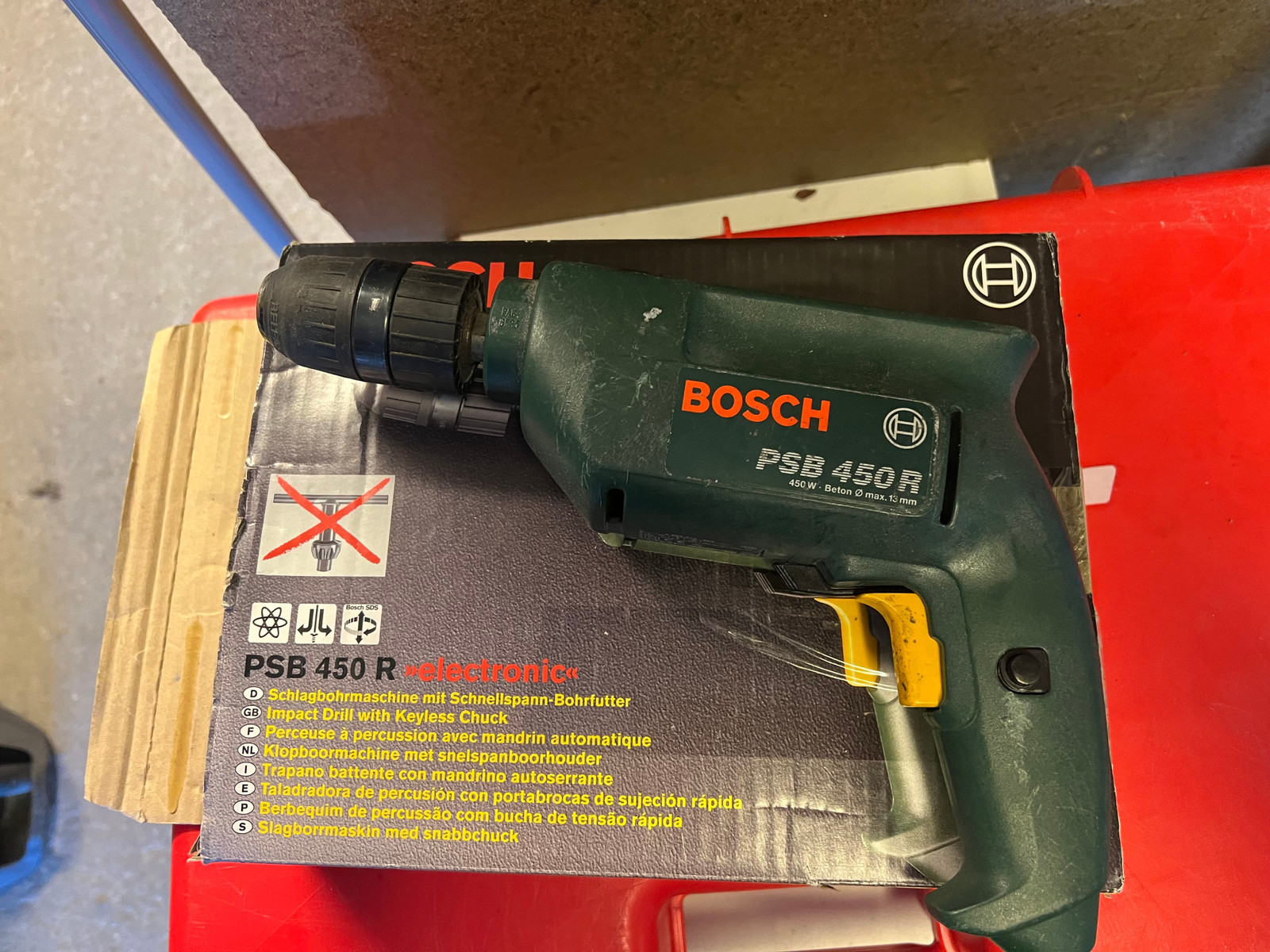 Bosch PSB 450 R slagbormaskin FINN torget