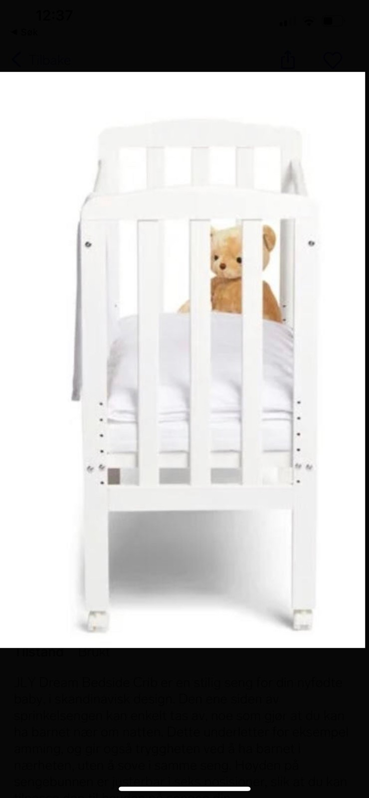 Jly bedside crib dream hotsell