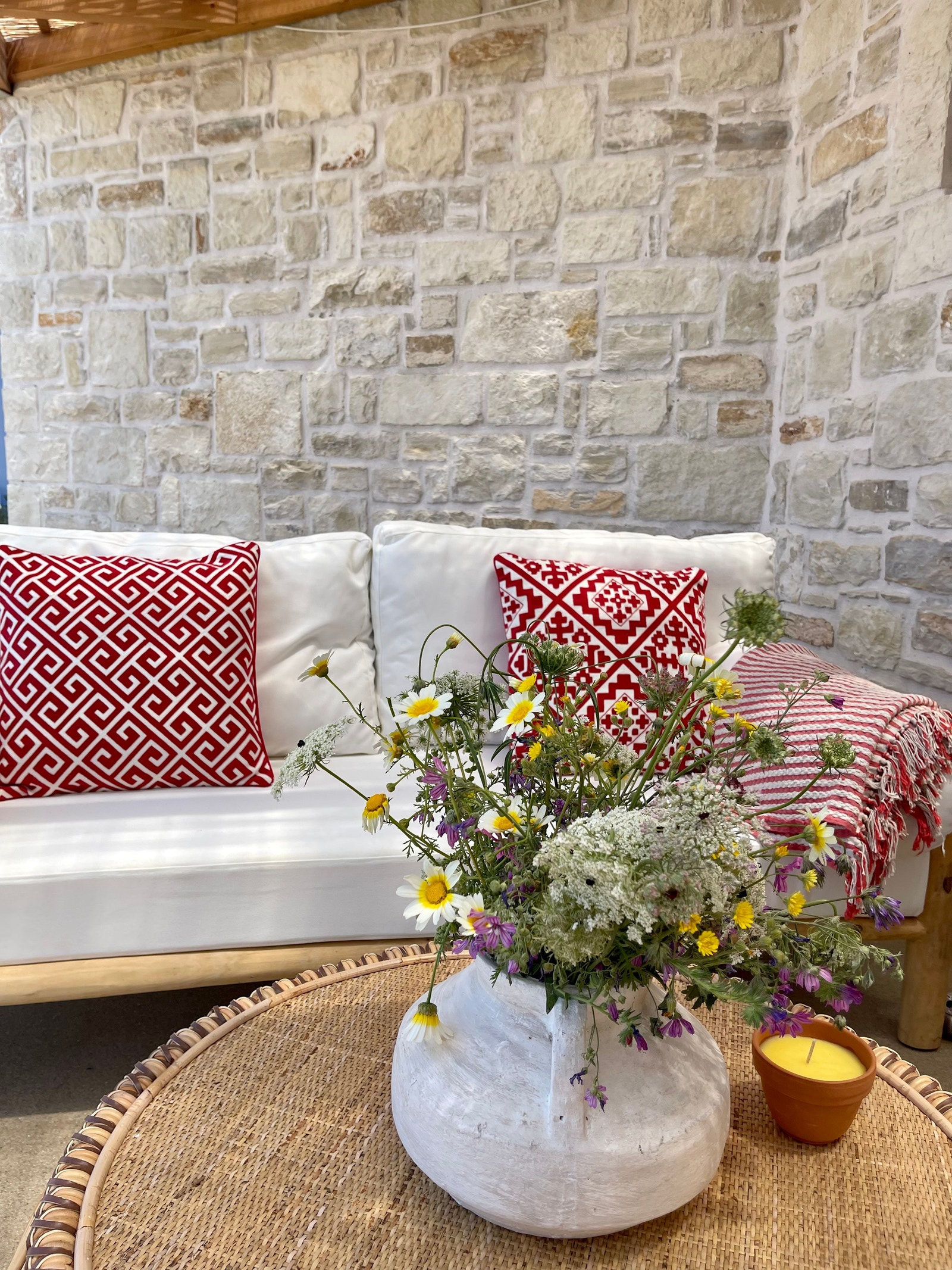 Sittegruppe i skyggen Galleribilde