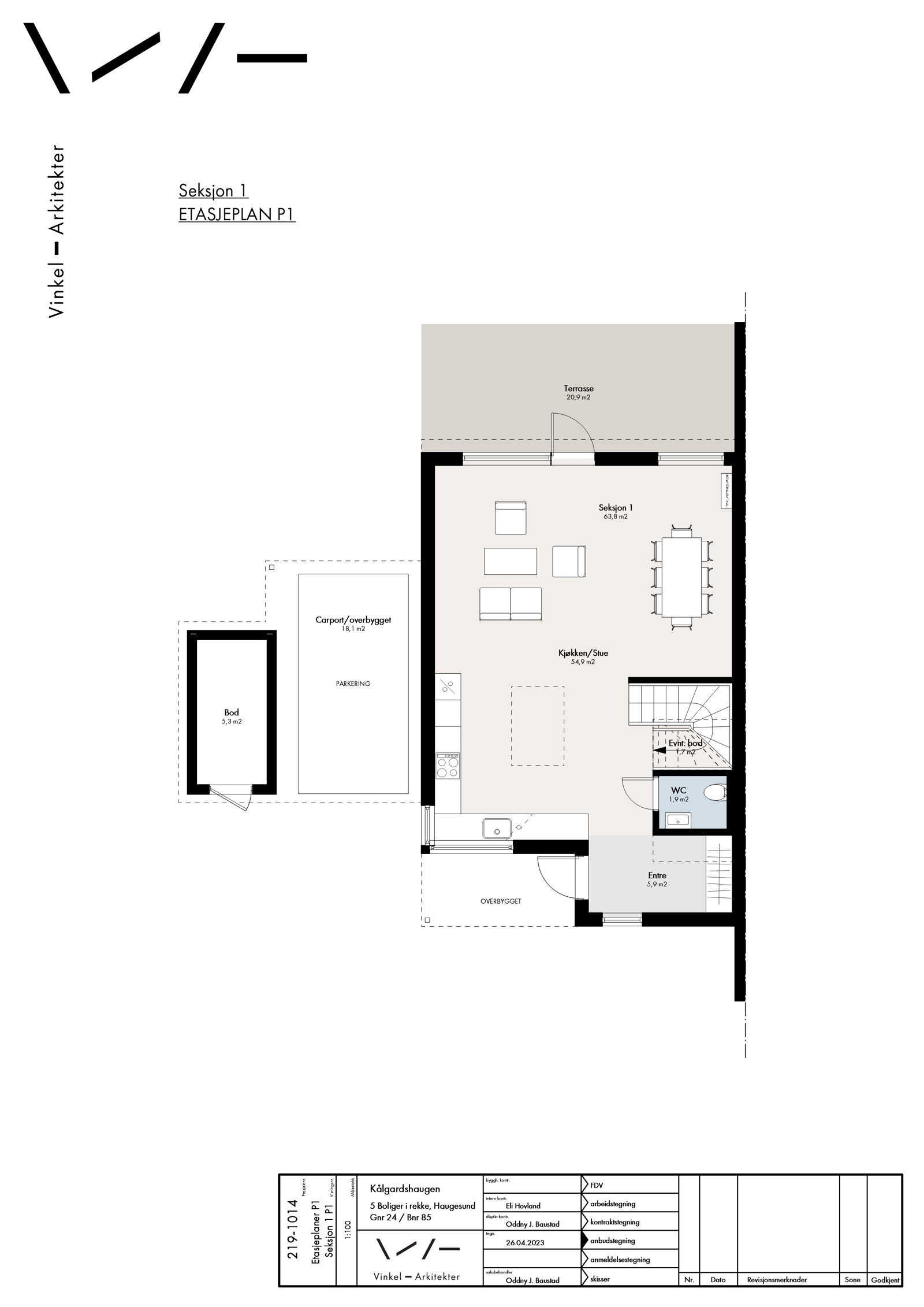 1. etasje Galleribilde