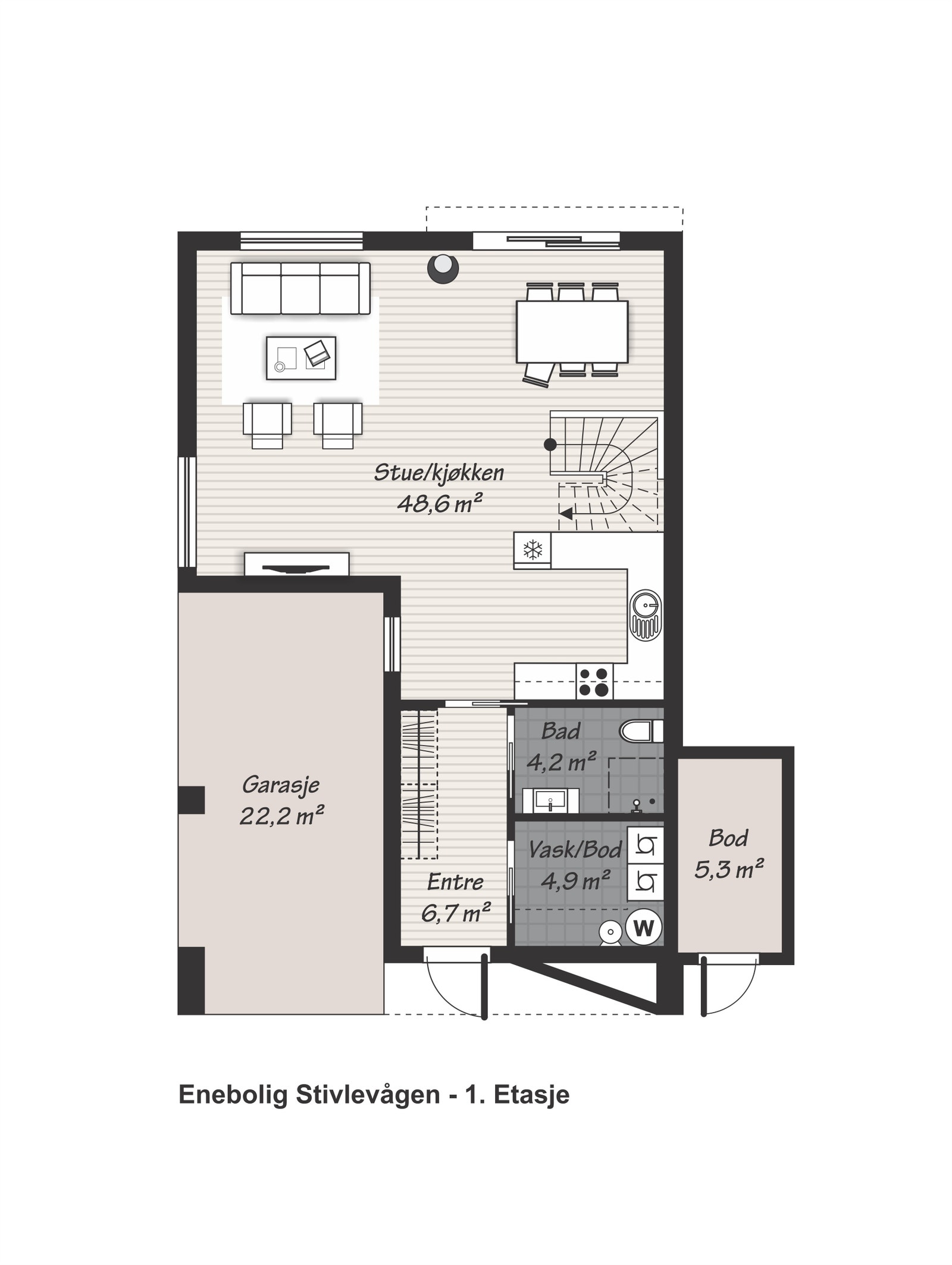 1 etasje Galleribilde