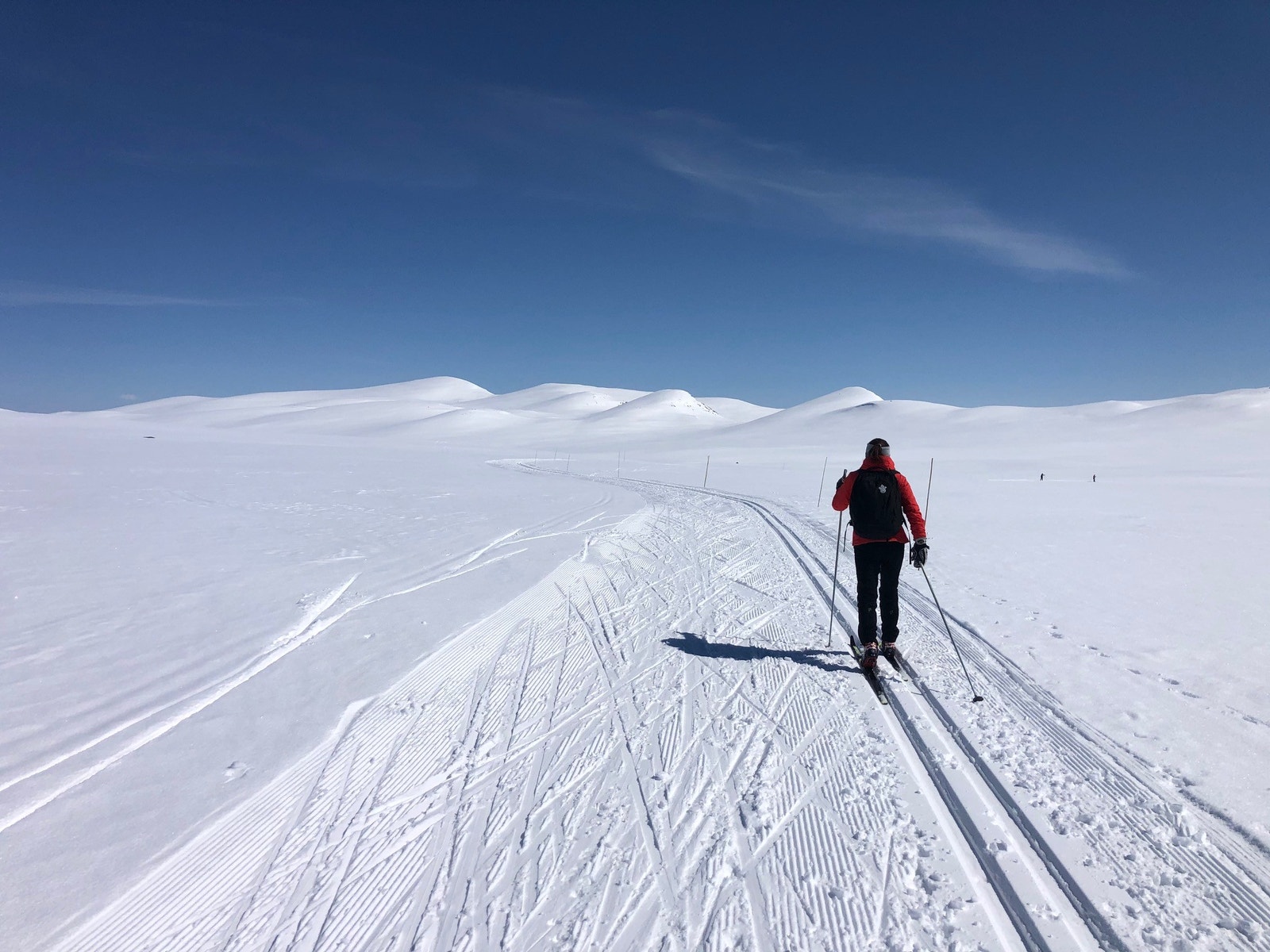 Valdresflye i sol og stille Galleribilde