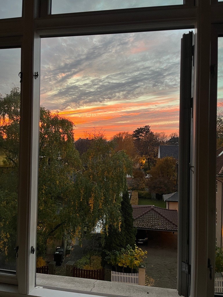 Utsikt fra stue Galleribilde